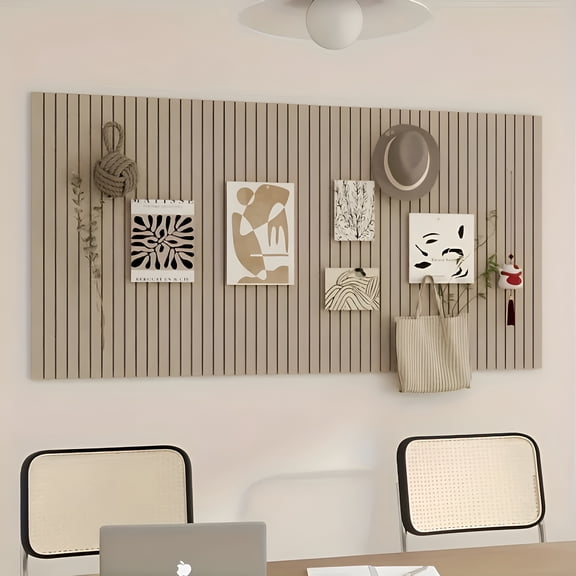 XIBUFE 2026 New Large Bohemian Felt Wall Tiles-Round Cork Bulletin Boards Corkboards for Wall for Home and Office Decoration Living Room Decoration