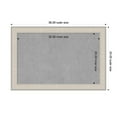 thumbnail image 4 of Amanti Art Cottage White Silver Framed Magnetic Board 36 x 24 in., 4 of 8