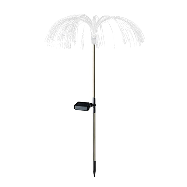 Luces solares de medusas, luces solares para exteriores, luces solares decorativas para exteriores, luces solares para decoración de paisaje de Patio Estilo C