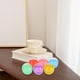 thumbnail image 2 of 50 cápsulas de plástico redondas vacías para máquinas expendedoras de chicles, cápsulas con forma de garra, contenedores de juguete para regalos de cumpleaños y fiestas de Navidad, 2 of 8