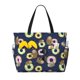thumbnail image 1 of Fotbe Sloth with Donuts Bolsa de Viaje para Playa - Resistente al Agua, Bolsa Tote de Gran Capacidad y Ligera con 7 Bolsillos para Mujeres y Hombres, 1 of 7