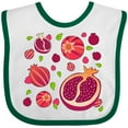 thumbnail image 3 of Inktastic Pomegranate Fruit Party Boys or Girls Baby Bib, 3 of 4