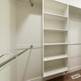 thumbnail image 5 of Design House Steel Adjustable 48" to 72" Closet Rod, Polished Chrome, 5 of 11