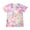 Hot Pink, variant on Odeerbi Baby Girls Boys Clothes Baby Outfits Shirts Sets Fashion Short Sleeve Gradient Print Tops Child Crewneck Casual Loose Tshirt