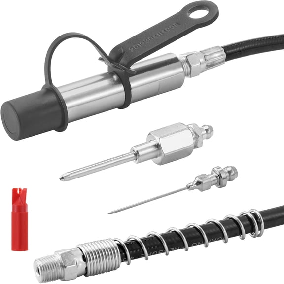 KFFKFF Grease Gun Coupler High Pressure Quick Release Lock Oil Nozzle 10000 PSI