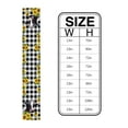 thumbnail image 6 of Table Runner Dresser Scarves 72 Inch Long, Animal Cow Yellow Flowers Buffalo Check Plaid Linen Dining Table Runners Farm Black Tabletop Scarf for Wedding Holiday Party Kitchen, 6 of 7