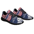 thumbnail image 6 of Thank You Veterans The US American flag Shoes Sneakers for Women Men Black Size 11, 6 of 7