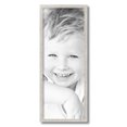 thumbnail image 2 of ArtToFrames 10x26" Bright Silver Picture Frame, Silver Wood Poster Frame, with Regular Acrylic and 2 (FBPL-4752), 2 of 7