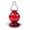 Red#004, variant on Glass Hummingbird Feeder for Outdoors Hanging, 26Oz Humming Bird Nectar Feeders with Perch & 5 Flower Feeding Ports, Leak Proof for Outside Garden Decor, Gifts for Women