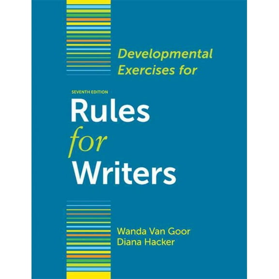 Developmental Exercises for Rules for Writers