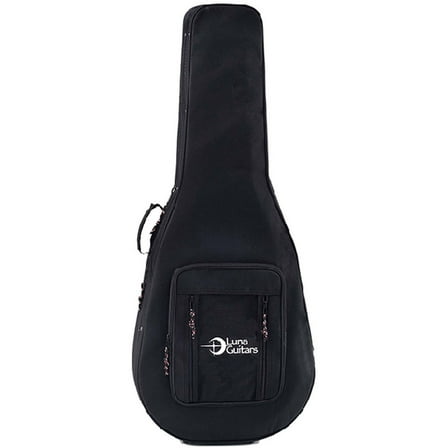 Luna Lightweight Guitar Case For Folk or Parlor Sized Guitars