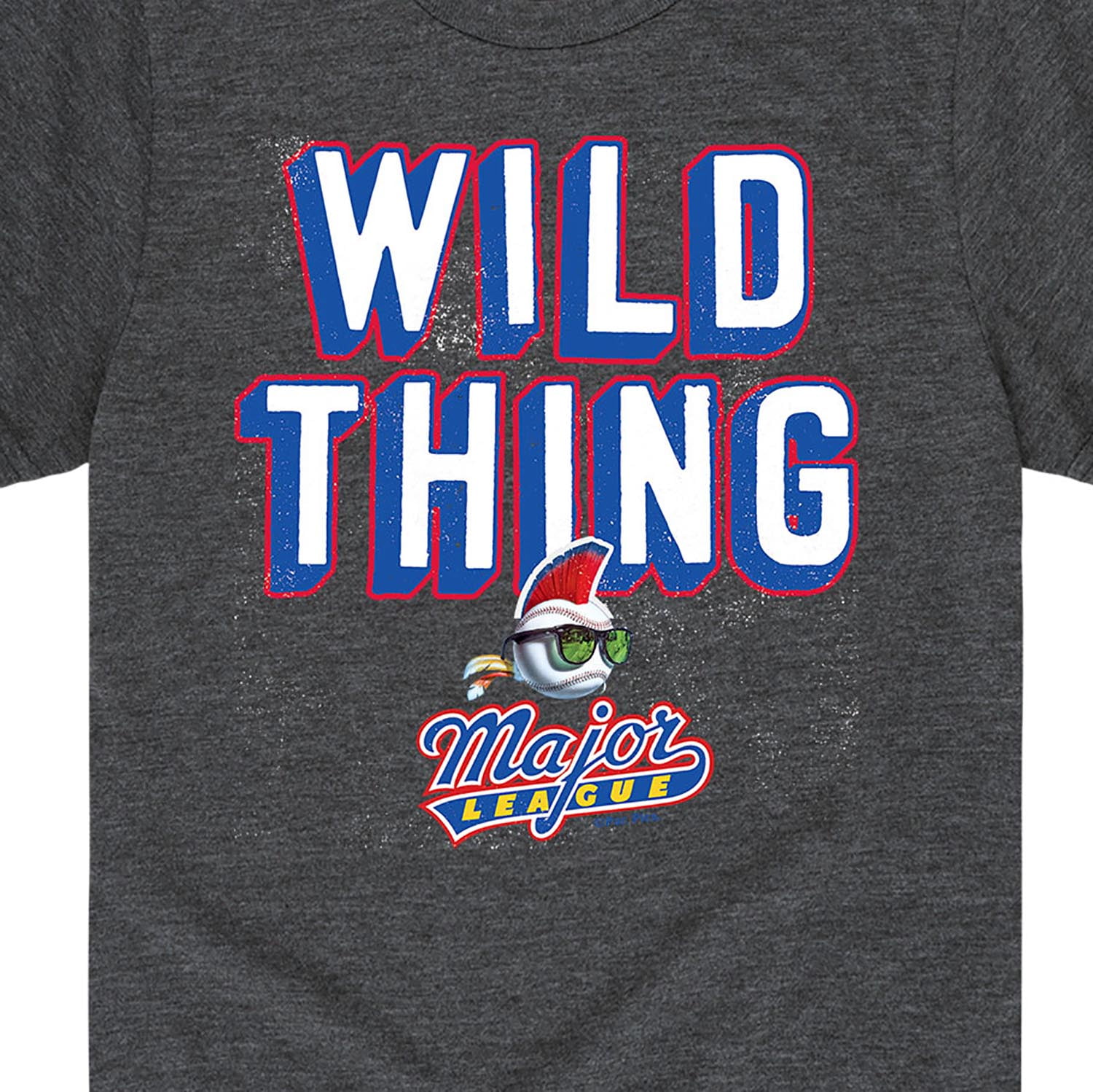 Major League - Wild Thing - Toddler And Youth Short Sleeve Graphic T-Shirt  