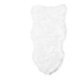 thumbnail image 1 of Super Area Rugs 2x4 Foot Soft Plush Faux Fake Sheepskin Fur Shag Rug, White, 1 of 7