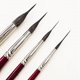 thumbnail image 2 of Squirrel Hair Long Needle-Sharp Liner Paint Brush Artist Fine Point Detail Rigger Brushes For Acrylic Oil Watercolor Painting He Qiyong unisex, 2 of 2