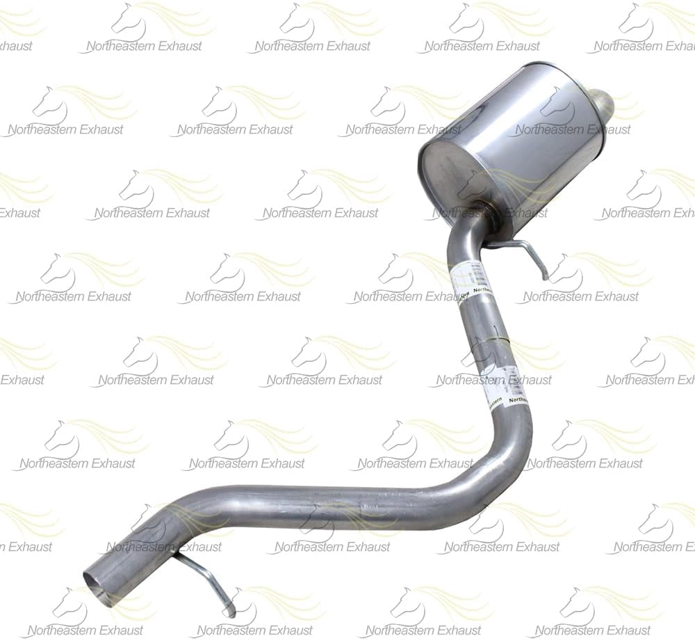 Northeastern Exhaust | Stainless Steel Center & Rear Muffler Exhaust System Kit Fits 2004–2005 Buick Rainier 4.2L – Direct Fit