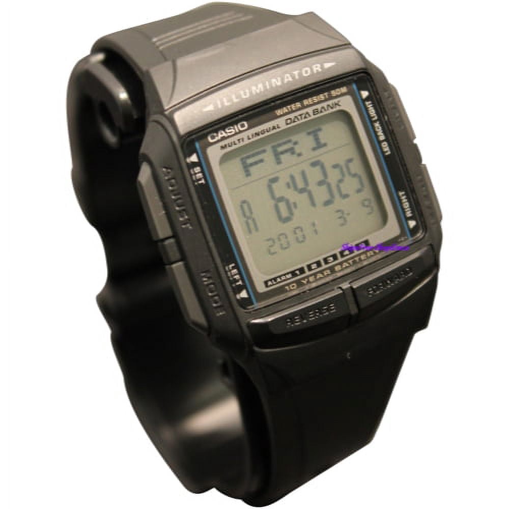Casio Male Adult DB36-1AV Multilingual Databank Watch