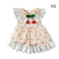 thumbnail image 2 of Ropa de mascotas Vestidos transpirables Mascotas Ropa Faldas de moda Patrón encantador Animales Trajes Disfraces Partido Suministros de ocio albaricoque XS Speravity PT000682-06, 2 of 7