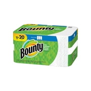 Bounty Select-A-Size 2-Ply Paper Towels, 11 x 5-15/16, White, Pack Of 12 Mega Rolls