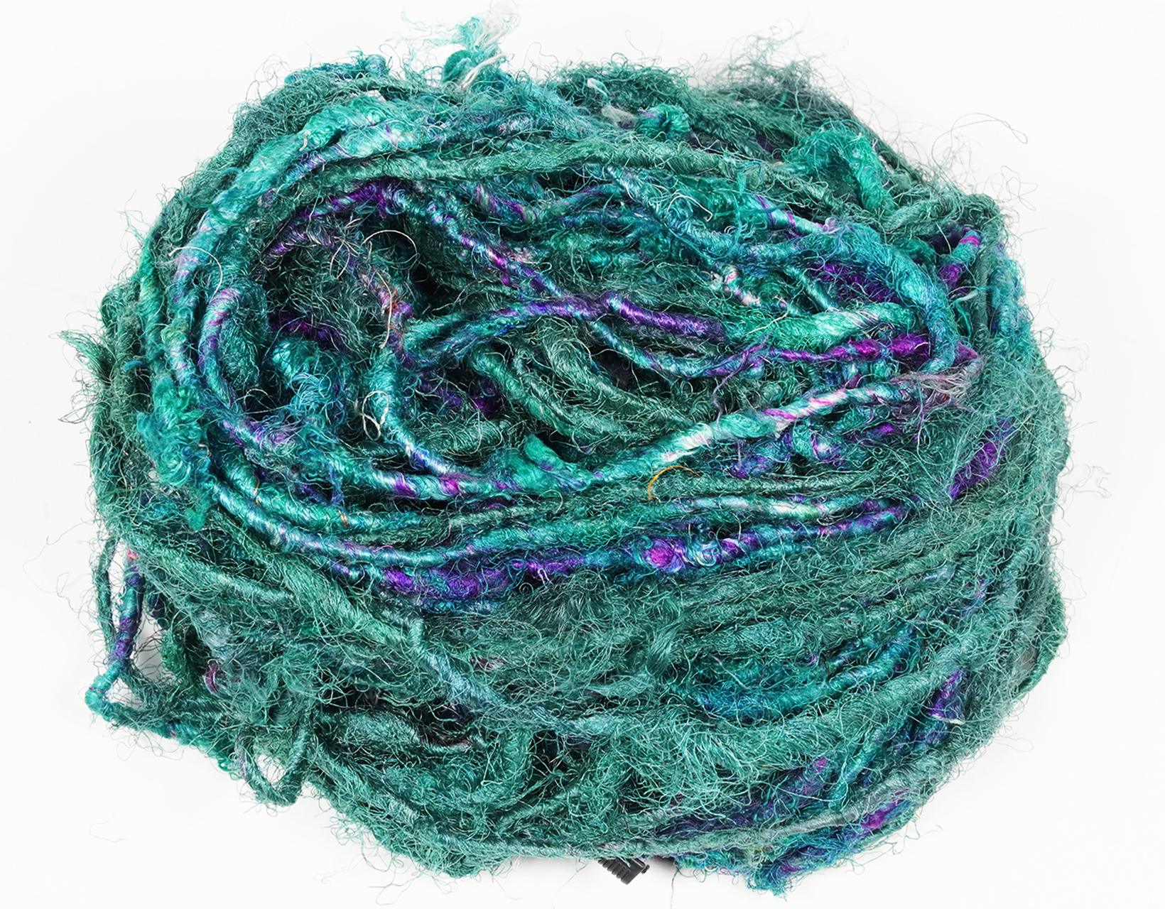 Vintageandyou Recycled Banana Silk Yarn - 300g Pack of 3 | Hand-Spun Natural Fiber Skein for Knitting, Crochet, Weaving & Craft Projects - Soft Art Yarn Made from Viscose Banana Fibers - Single Skein