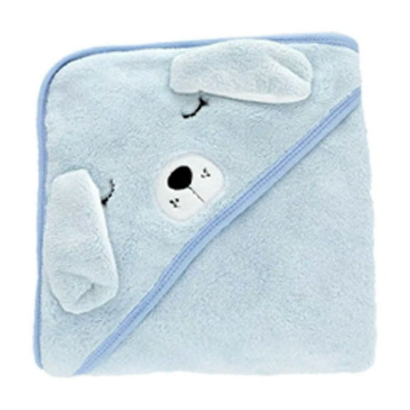 Ngheia Bath Towel Cape Blue Puppy, Towel Hooded Towel Towel for Boys Girls Muslin Washcloths Reusable Infant Wipes Set