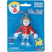 Angle View: MR. BILL 3 BENDABLE KEYCHAIN