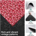 thumbnail image 3 of Red Christmas HO Pattern Kitchen Rugs Sets Of 3,Kitchen Runner Rugs Non Skid Washable,Decorative Kitchen Floor Mats for Kitchen,Sink,Laundry,17"x30"+ 17"x47" + 17"x59", 3 of 6