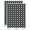 Black, variant on Just Married Wedding Rings 200+ Round Stickers - White - Matte Finish - 0.50" Size