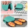 thumbnail image 4 of Giyblacko Tongs For Cooking Kitchen Insulated Gloves Rubber Gloves For Cooking And Baking Microwave Insulated Hand Grips 2pcs, 4 of 8