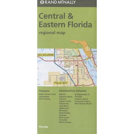 Southwest Florida Map - Folded map central & eastern florida regional: 9780528007903