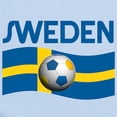thumbnail image 2 of CafePress - TEAM SWEDEN WORLD CUP Infant Bodysuit - Baby Light Bodysuit, Size Newborn - 24 Months, 2 of 4