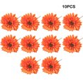 thumbnail image 3 of Ramo de Gerbera Artificial Billuyoard 10 Uds Decoración Naranja, 3 of 6