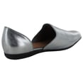 thumbnail image 3 of Gentle Souls Womens Etsu Leather Flat Slip-On Shoe, Steel, US 6.5, 3 of 3