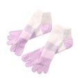 thumbnail image 1 of Unisex Cotton Toe Five Finger Breathable Crew, 1 of 6