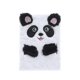 thumbnail image 1 of Winter Cute Rabbit Ear Girl Cartoon Plush Notebook (d, Style), 1 of 3