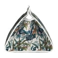 thumbnail image 3 of Kdxio Hawaiian Style Print Tissue Box Cover,Modern PU Leather Rectangular Tissue Box Holder for Bathroom Living Room Bedroom Office Desk Car Home, 3 of 9