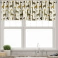 thumbnail image 3 of Ambesonne Giraffe Valance & Curtain, Cheery Animals, 55"x30", Multicolor, 3 of 6