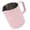 Pink, variant on Yajisi 450ml Milk Frothing Pitcher, 304 Stainless Steel Angled Spout Coffee Steaming Pitcher, Pink
