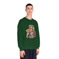 thumbnail image 4 of Dia de los Muertos Skeleton Enjoying Pizza - Unisex Sweatshirt, 4 of 4
