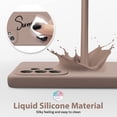thumbnail image 4 of Funda oakxco de silicona líquida para Samsung Galaxy A53 5G, color marrón, 4 of 7