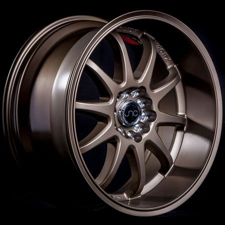 For 18x9 inch (1 Single Wheel Only) JNC Wheels - 18" JNC019 Matte Bronze Rim - 5x100/5x114.3 JNC Wheels-18515339654