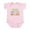 Petal Pink, variant on CafePress - Lucky Dad! Infant Bodysuit - Baby Light Bodysuit, Size Newborn - 24 Months