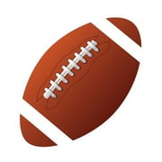 Magnetic Whiteboard Eraser, Football, Pack of 6