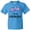 Pacific Blue, variant on Inktastic I Love Colorado Columbine Flowers Youth T-Shirt
