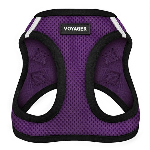 Arnés para perros Voyager Step-in Air, malla para todo clima, color morado L
