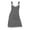 Grey, variant on TOWED22 Lingerie For Women Plus Size,Women's Nightgown Sleeveless Sleepwear Scoopneck Nightshirt Sleeveless Sleep Dress,Red