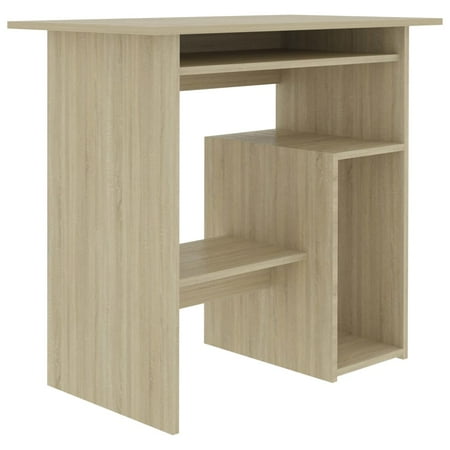UPC: 8719883870670 | vidaXL Desk Computer Desk Home Office Desk with Keyboard Tray Engineered Wood