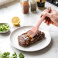 thumbnail image 4 of Cook With Color Silicone Basting Brush, Heat-Resistant Pastry and BBQ Sauce Brush, Pink, 4 of 5