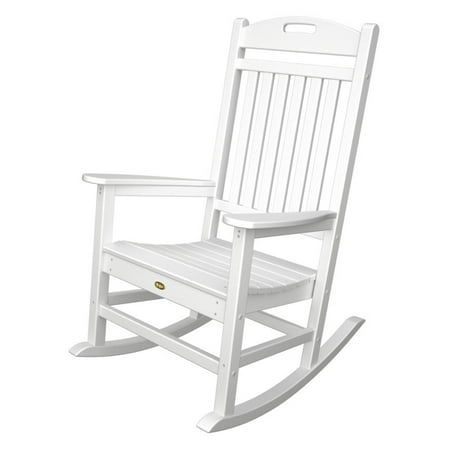Trex Outdoor Furniture Recycled Plastic Yacht Club Rocking Chair