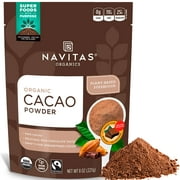 Navitas Organics Cacao Powder, 8oz. Bag, 15 Servings ? Organic, Non-GMO, Fair Trade, Gluten-Free