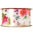 thumbnail image 4 of (2 pack) Offray Ribbon, Multi-Color 1 1/2 inch Floral Satin Ribbon for Sewing, Crafts, and Wedding, 9 feet, 1 Each, 4 of 8